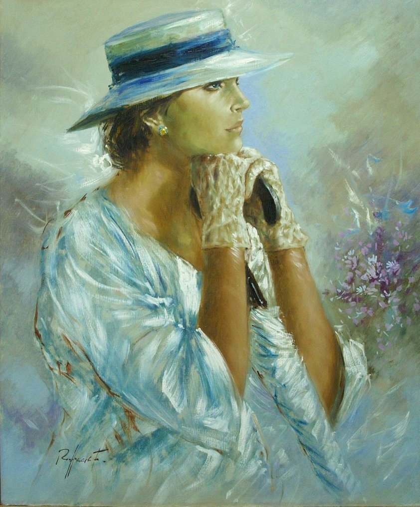 Raffaele Fiore (XX-XXI) - Dama con cappello #1.0