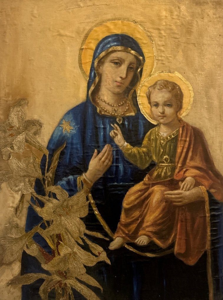 意大利学校 (XX) - Madonna con Bambino #1.0