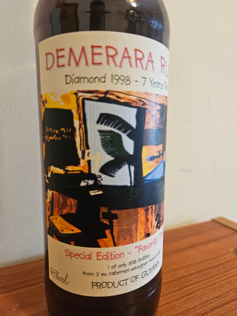 Diamond 1998 7 years old Pellegrini - Special Edition "Favorite Tape"  - 70cl #2.1