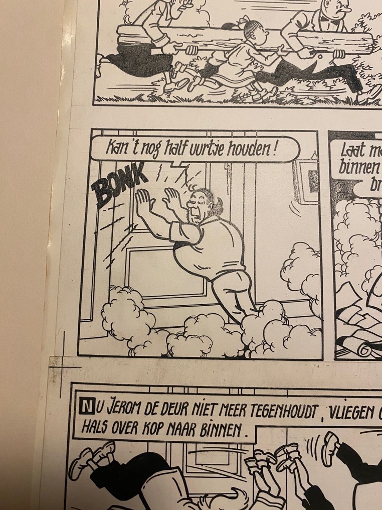 Willy Vandersteen - 1 Original page - Suske en Wiske - De Kleppende Klipper - 1969 #1.0