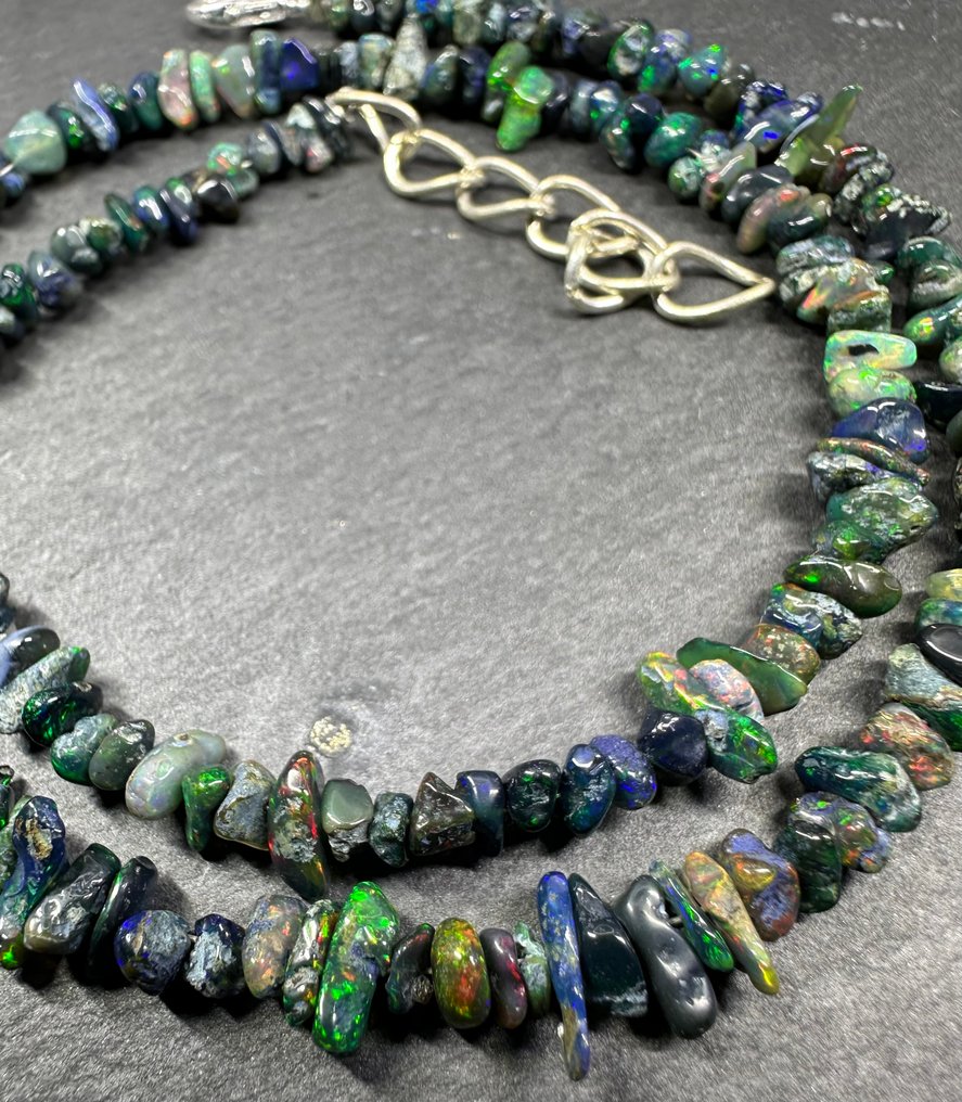 46克拉蛋白石项链 粗糙- 9.2 g #2.1