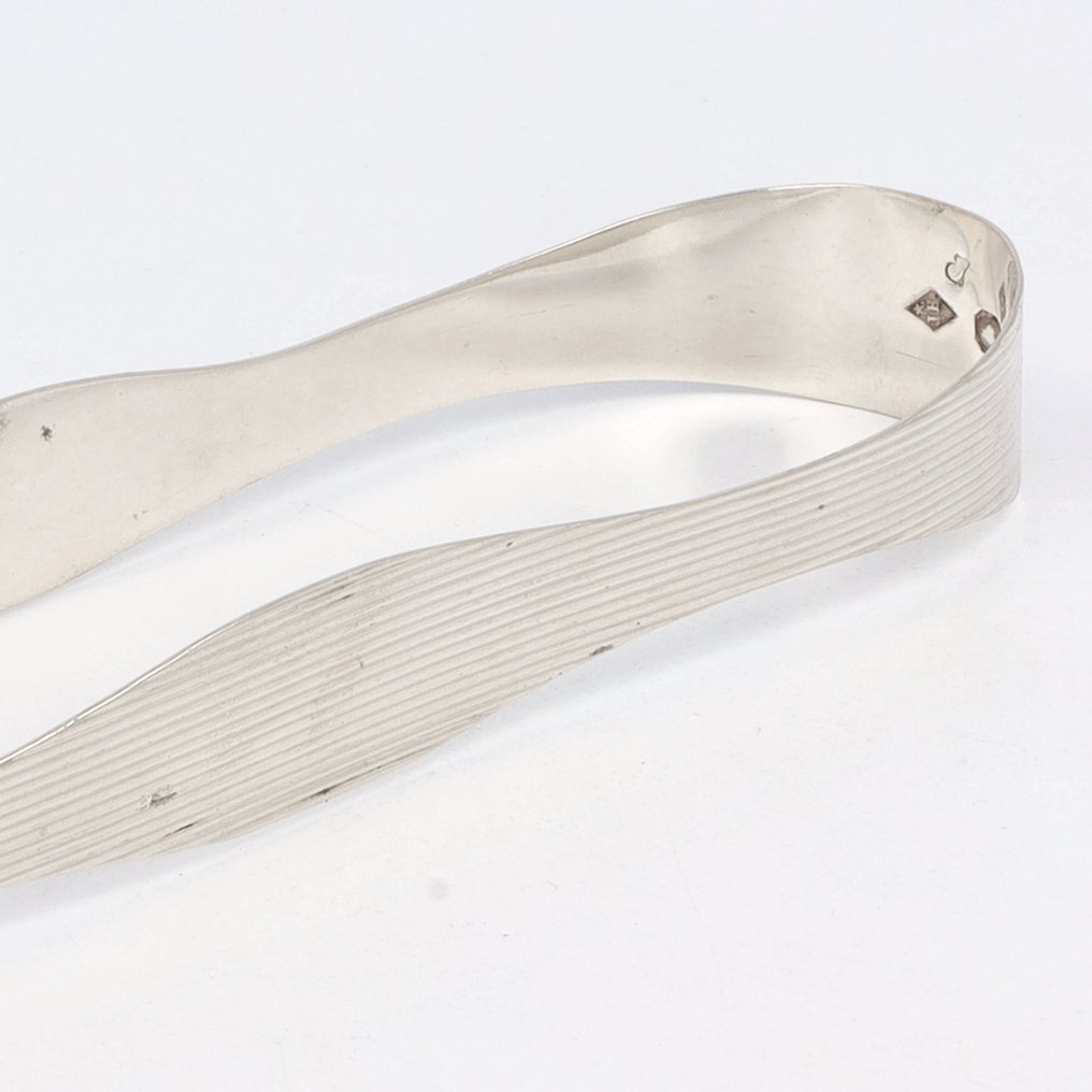 NO RESERVE - Suikerschepje - Clești zahăr cubic (2) - .833 argint - 1800-1850 #3.2