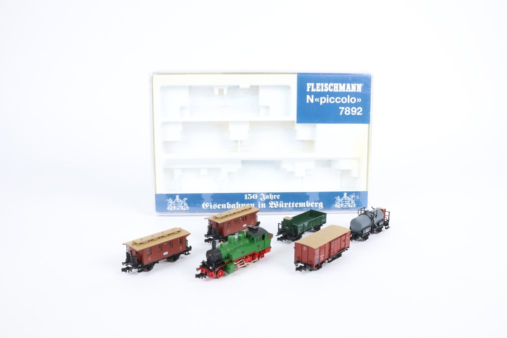 Fleischmann N - Set di treni (1) - 150 anni di ferrovie in Württemberg - K.W.St.E. #1.0