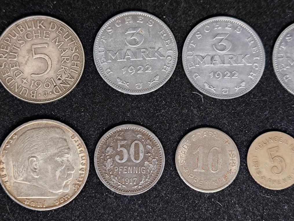 德國,Third Reich Collection of coins incl. silver (沒有保留價) #2.1