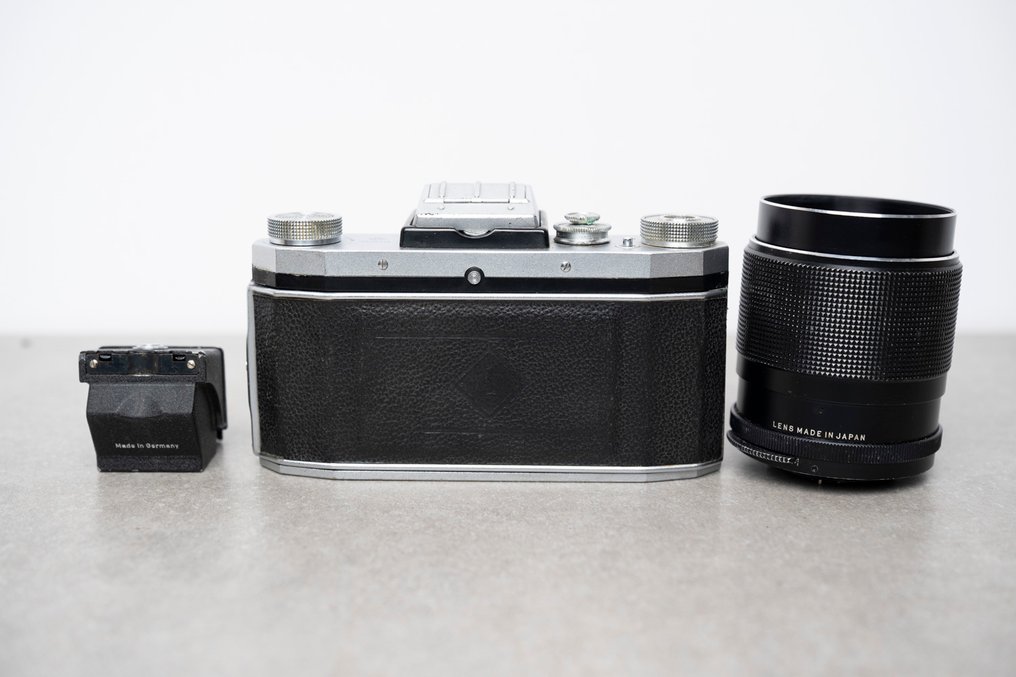 KW (Kamera-Werkstätten) Praktica + Alfotar 2,8/135mm + eye-level viewfinder - M42 | Egylencsés reflex fényképezőgép (SLR) #3.2
