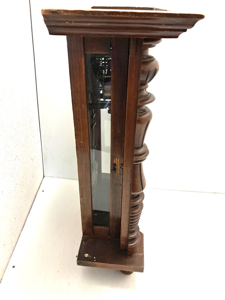 Regulator-ur - Junghans -   Træ, Messing - 1910-1920 #3.2