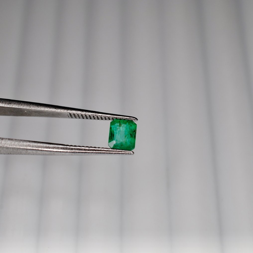 没有保留价 绿色 祖母绿  - 0.58 ct - 国际宝石研究院（IGI） - 哥伦比亚 #1.0