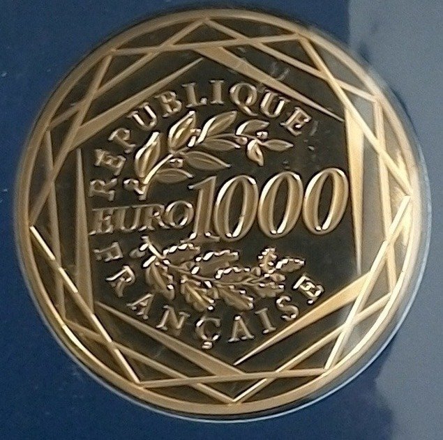 Frankrike. 1000 Euro 2011 "Hercule" #1.0