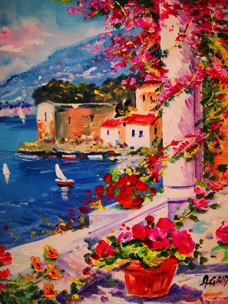 Alfredo Grimaldi (1950) - i Colori di Sorrento #4.3