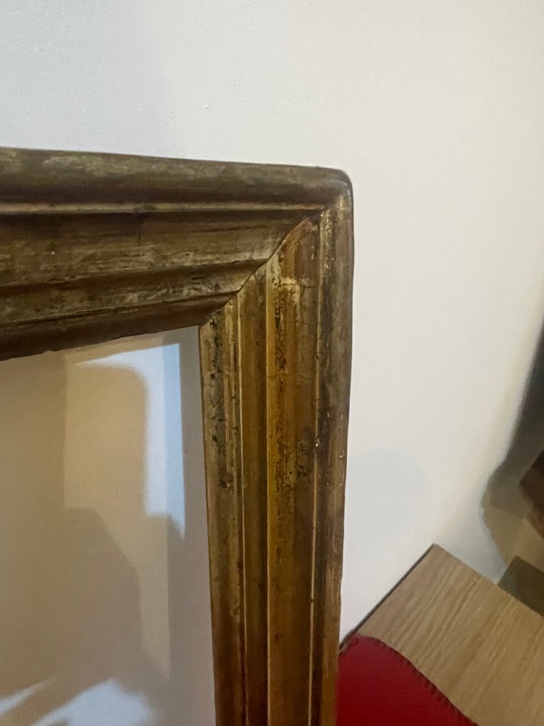 Cornice  - antica dorata a guazzo - Italia, del XIX secolo #3.2