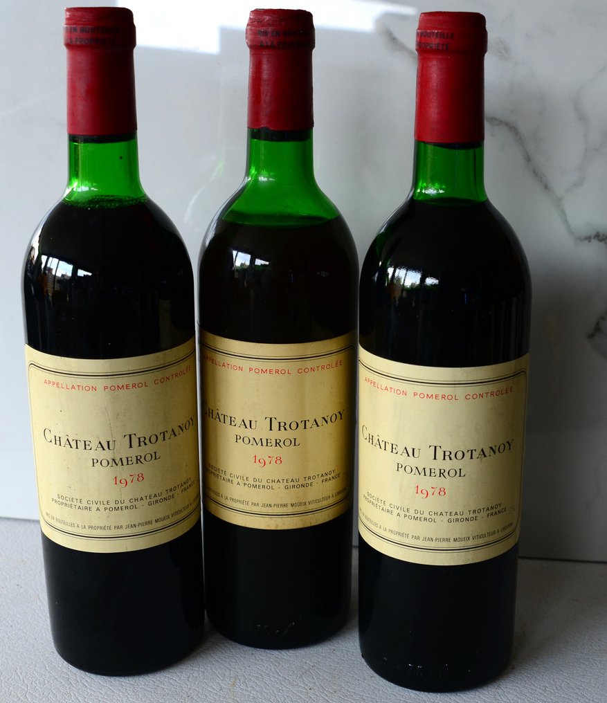 1978 Château Trotanoy - Pomerol - 3 Pullot (0.7 L) #1.0