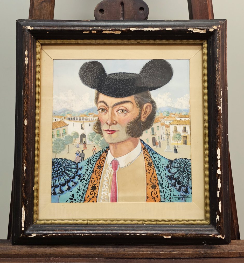 Luis Derqui (1883-1956) - Portrait of a Bullfighter #1.0