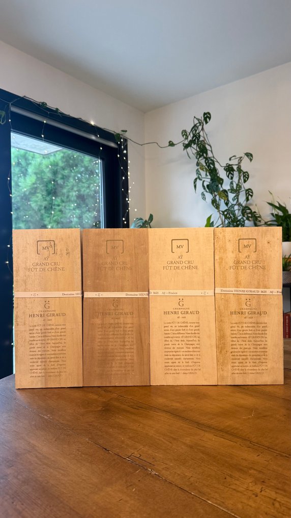 2017 Henri Giraud, Fût de chêne - Reims Grand Cru - 4 Botellas (0,75 L) #1.0