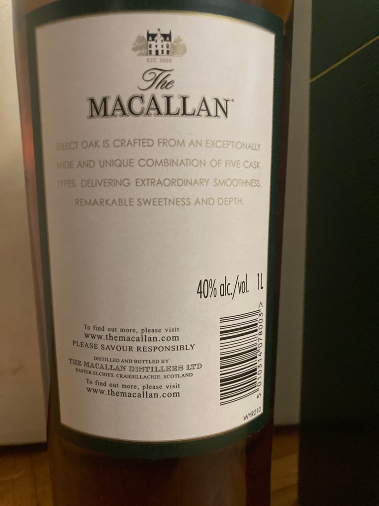 Macallan Select Oak  - 1 Litre #1.0