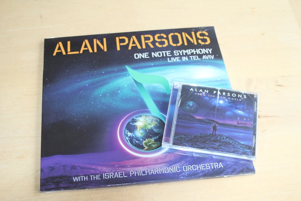 Alan Parsons - One Note Symphony (Live In Tel Aviv) 3LP + From The New World CD - Album LP (più oggetti) - 2022 #1.0