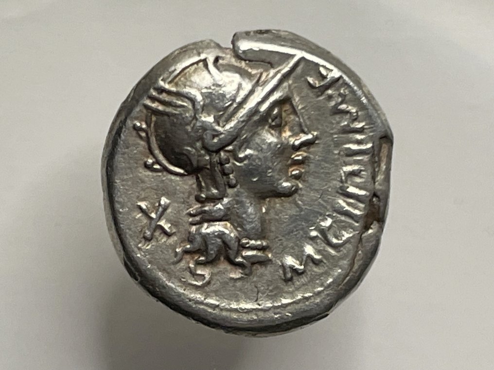 Ρωμαϊκή Δημοκρατία. M. Cipius M.f., 115-114 BC. Denarius Rome #1.0