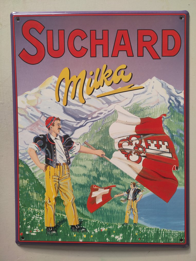 Milka Suchard Chocolat - Sinal de esmalte - Esmalte #1.0