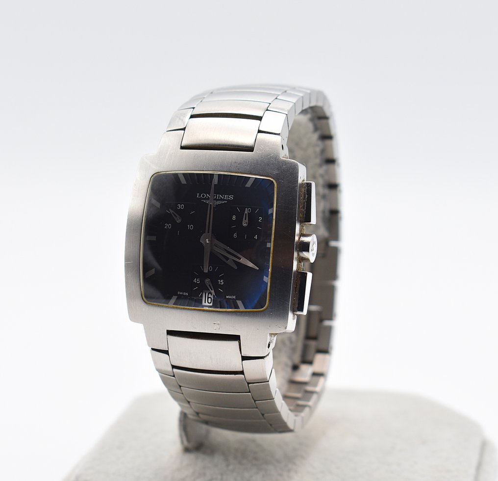 Longines - Oposition - χωρίς τιμή ασφαλείας - Chronograph - Tank - L3.128.4 - Date - Άνδρες - 1990-1999  #1.0