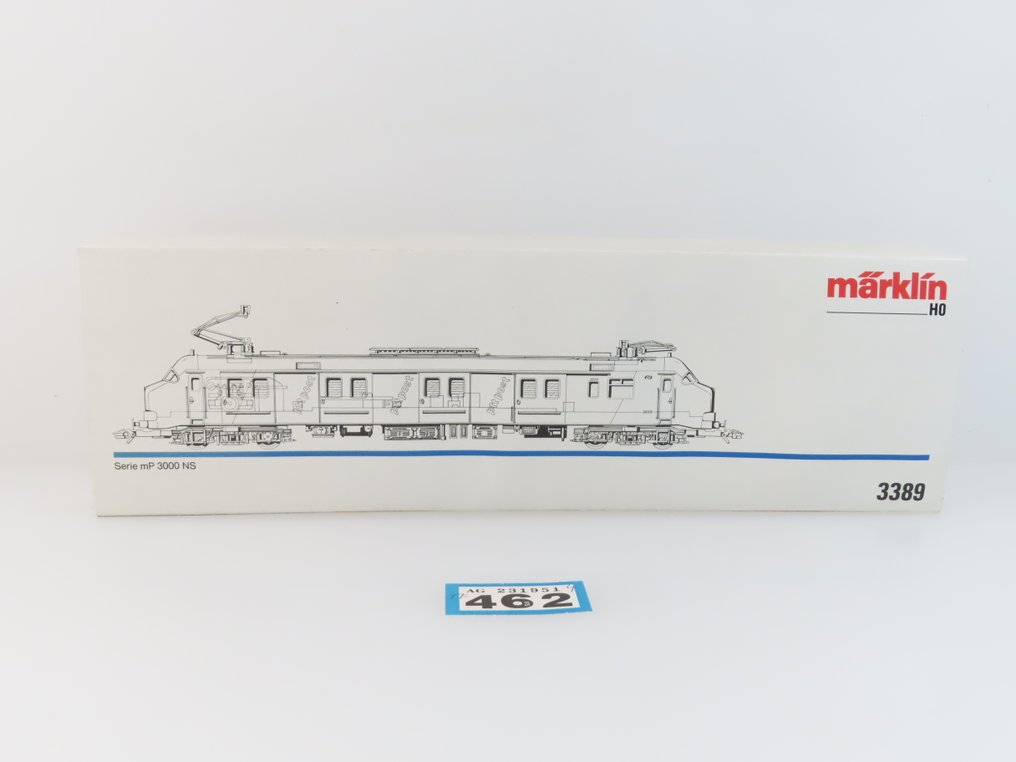 Märklin H0 - 3389 - Model train railcar (1) - Motorpost mP 3000 - NS #4.3