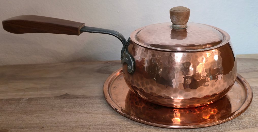 Stöckli - Stöckli - Συσκευή μαγειρέματος -  Τυροφαγητό με λιωμένο τυρί. - Χαλκός, Ξύλο, Σίδερο, Κασσίτερος #4.3