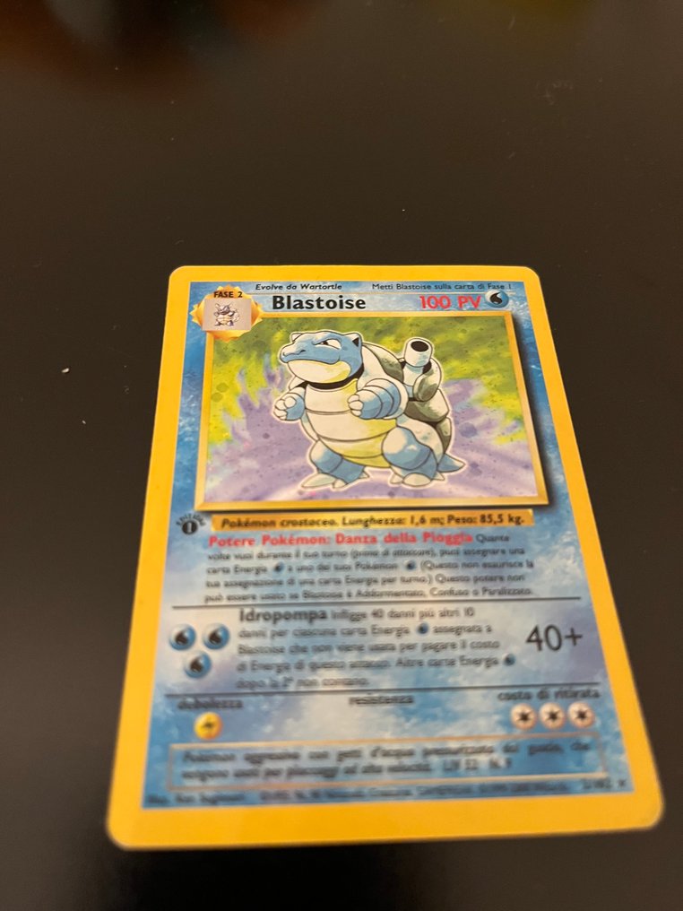 Pokémon - 1 Card - Blastoise 2/102 Foil - WOTC - Base set #2.1