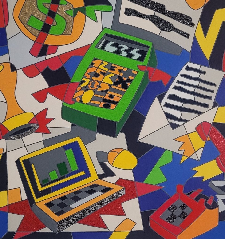 Ugo Nespolo (1941) - Numerarius #4.3