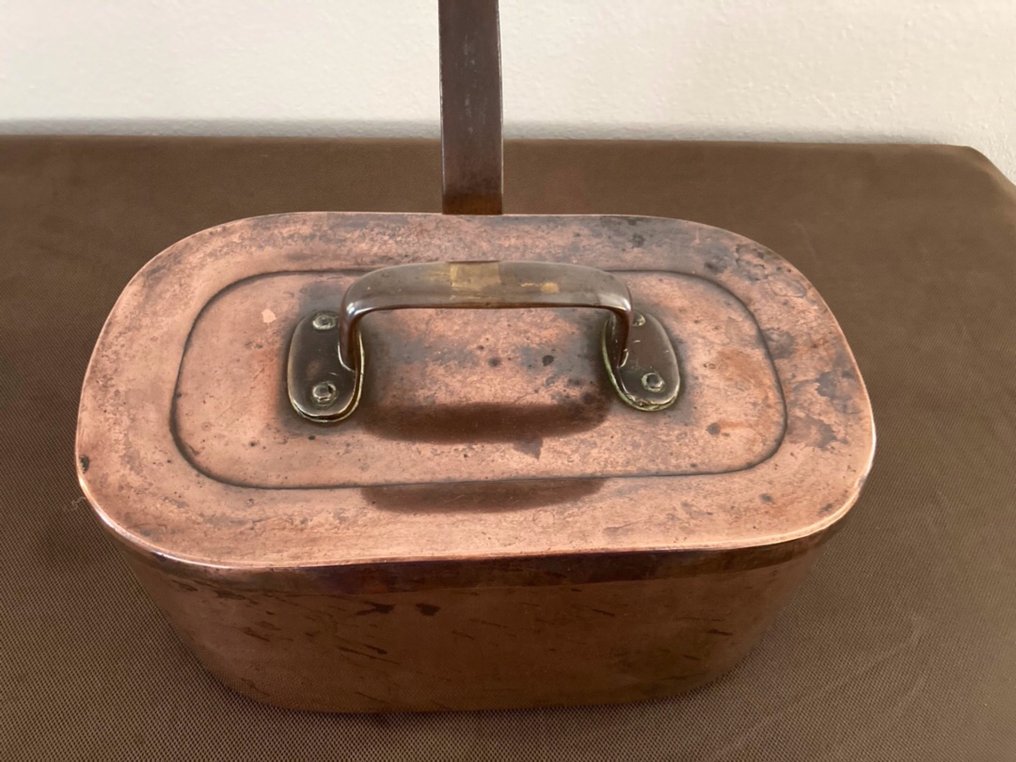 烹饪锅 - 铜 - Daubiére - 法国 - 古董 #3.2