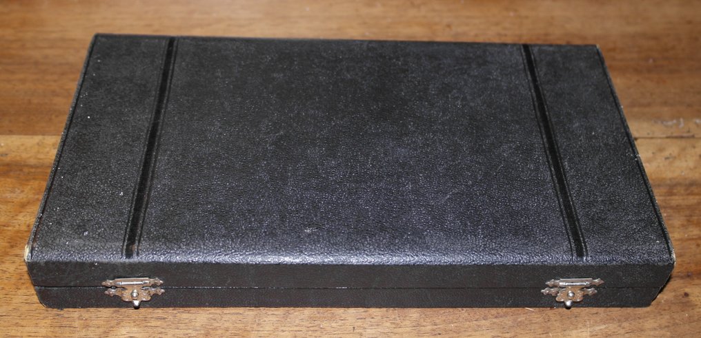 Pluut.J. Schoonhoven - Scatola per cucchiai - Art Deco - Argento - Art Deco 1931 #1.0