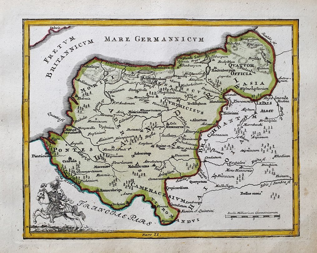 Europe - The Netherlands / Belgium / Holland / Amsterdam; Christopher Weigel & David Kohler - Flandriae - 1701-1720 #1.0