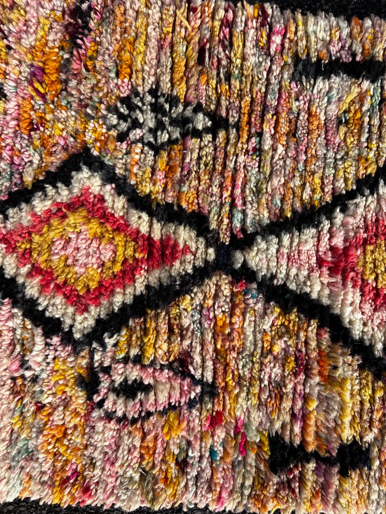 现代摩洛哥长跑地毯——手工编织羊毛——当代贝尔贝风格 - 小地毯 - 300 cm - 75 cm #4.3