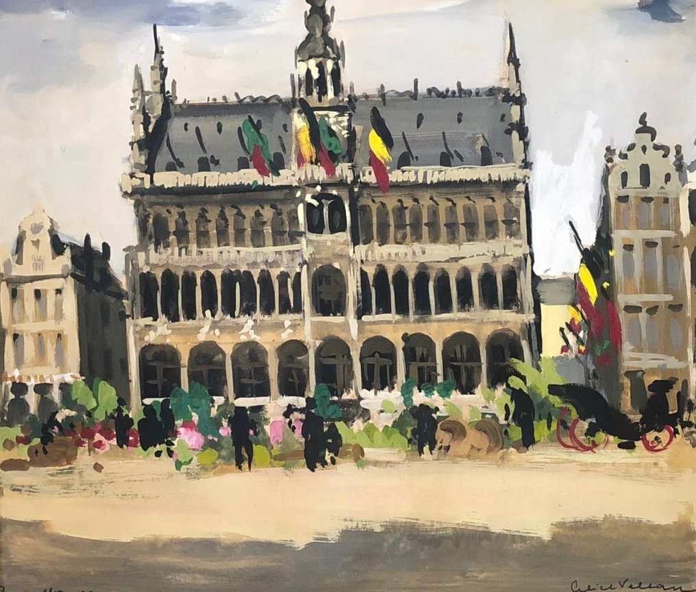 Felice Vellan (1889-1976) - Bruxelles 1933 #2.1