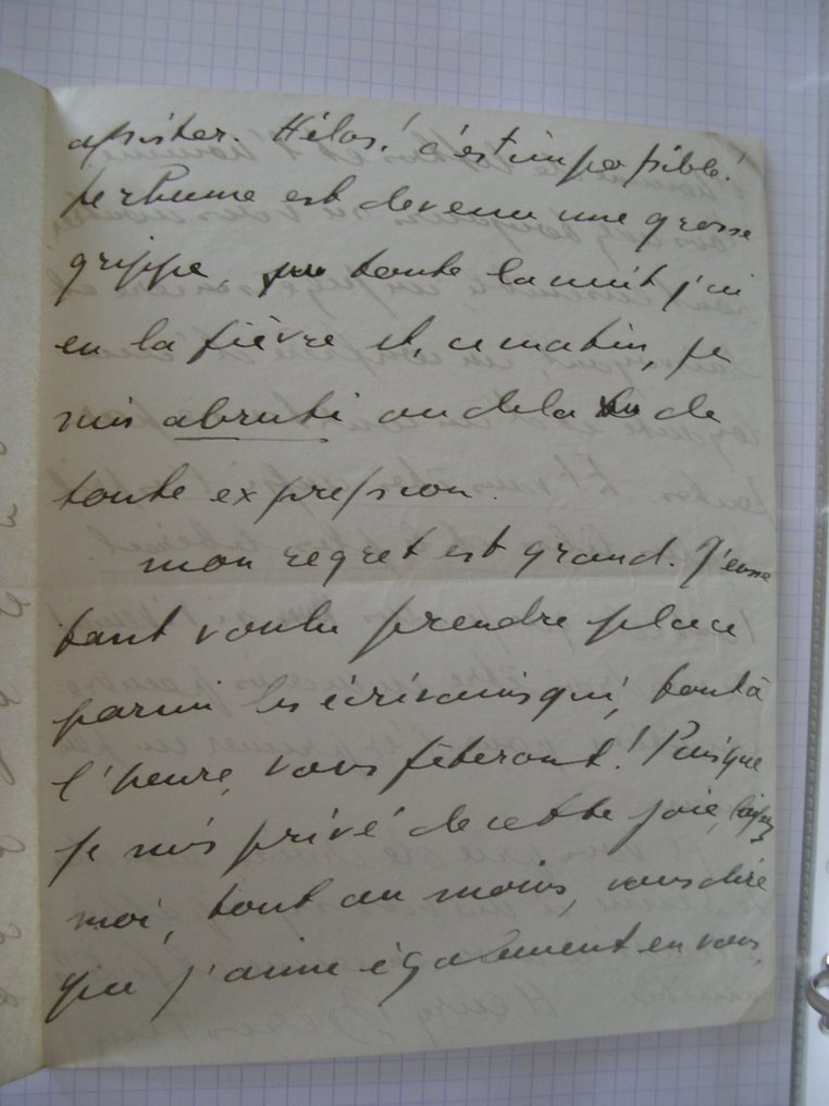 文件 - Henri BERNSTEIN - 3 Lettres manuscrites de H.Bernstein - 1900 #1.0