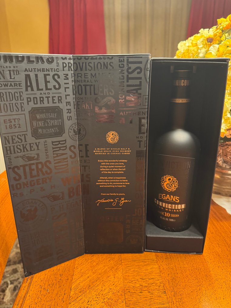 Egan’s 10 years old Conviction – XO Cognac Finish  - 70cl #1.0