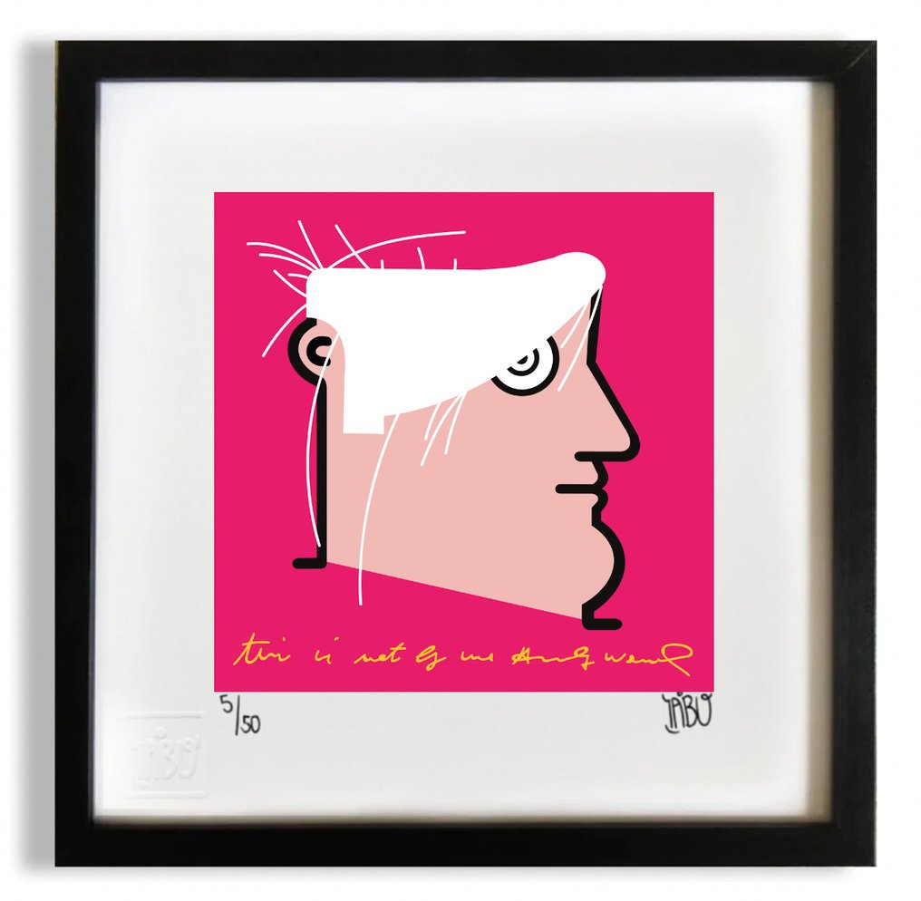 IABO - This is not by me (Andy Warhol - portrait) #4.3
