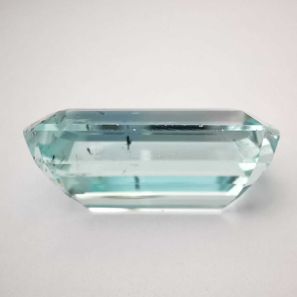 No reserve price Aquamarine  - 12.96 ct - Antwerp Laboratory for Gemstone Testing (ALGT) - Light Blue #3.2