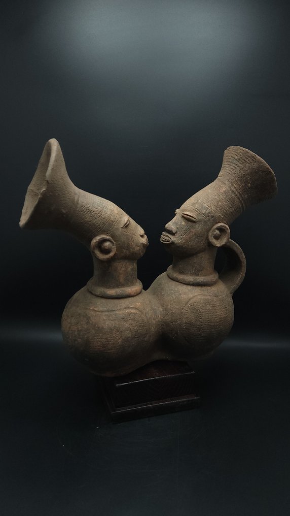 精彩的拟人陶器 - Mangbetu - congo rdc  (没有保留价) #2.1