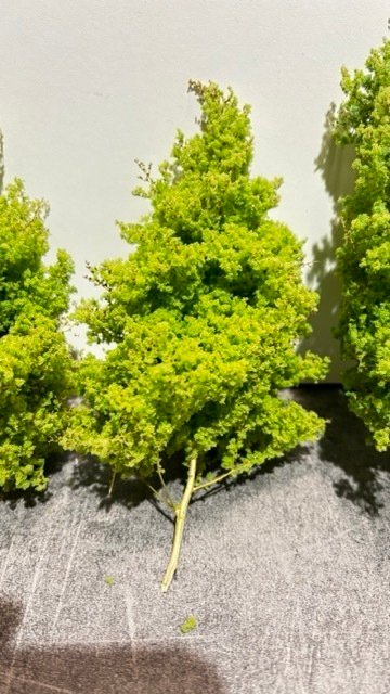Ultra Realistische modelbouw bomen H0, N, TT - eigen productie - 模型火車風景 (5) - 春天的绿色光 #2.1