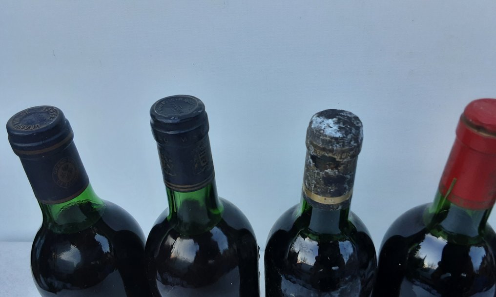 1979 Rocher Vilamont, 1982 Château Livran, 1983 Marquis de St Estephe, 1983 x 2 Royal - Bordéus & 1996 Château Martignac - 6 Garrafas (0,75 L) #3.2
