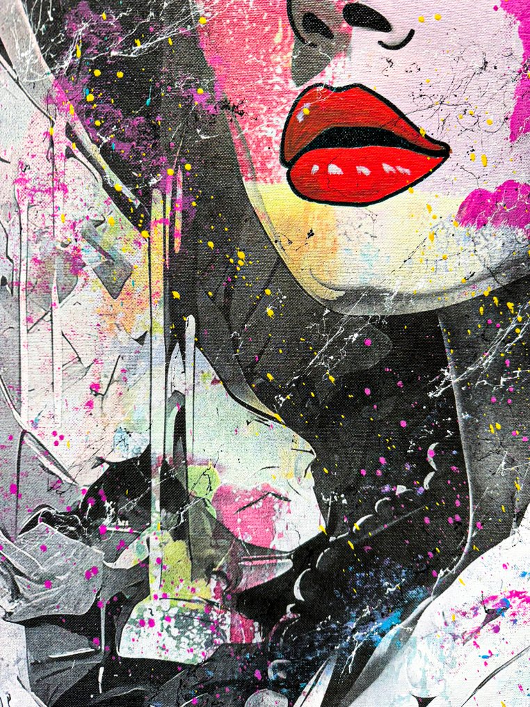 Gongas - Girl with a Pearl - Modern Edition - XL No Reserve #4.3