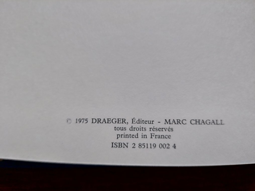 Marc Chagall - Les affiches de CHAGALL - 1975 #3.2