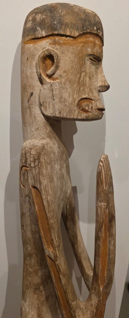 Άγαλμα προγόνων 85 εκ. - εξ. συλλογή Jac Hoogerbrugge. - Asmat - Δυτικό Παπούα #1.0