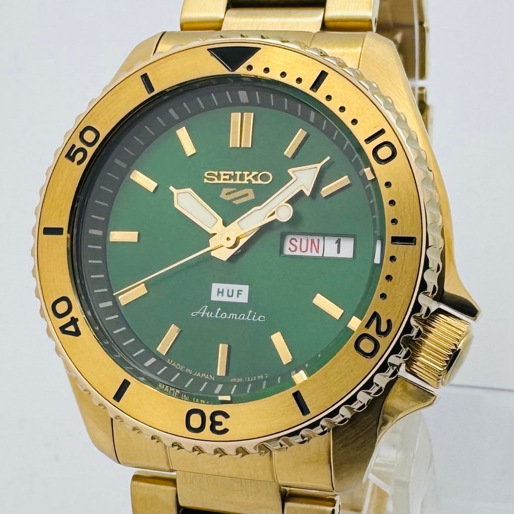 Seiko - 5 Sport Automatic Green Dial - No reserve price - 4R36-12H0 - Men - 2020+ #1.0