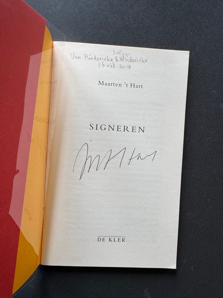 (Gesigneerd) Maarten 't Hart - Lot met 3 bibliofiele uitgaven - 2000-2003 #3.2