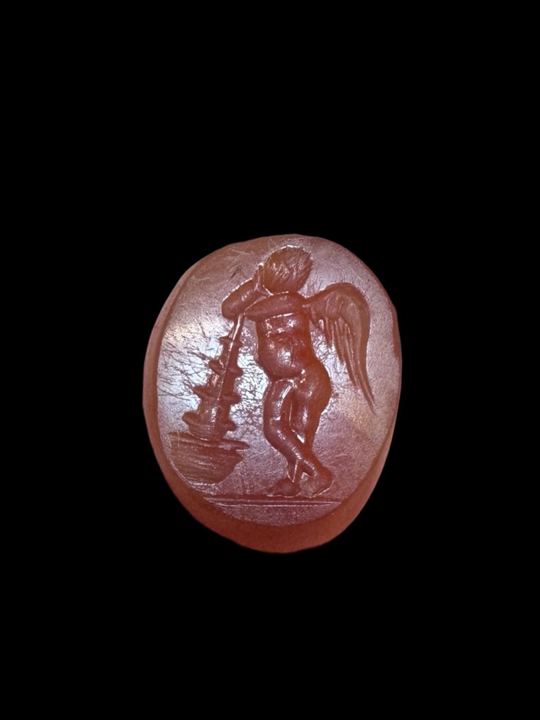 古羅馬 瑪瑙 凹雕玉石 (沒有保留價) #2.1