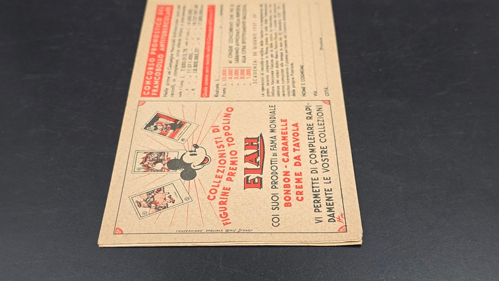 Concorso Elah  Topolino - Premio Topolino Elah - 1 Gadget - Eerste druk #3.2