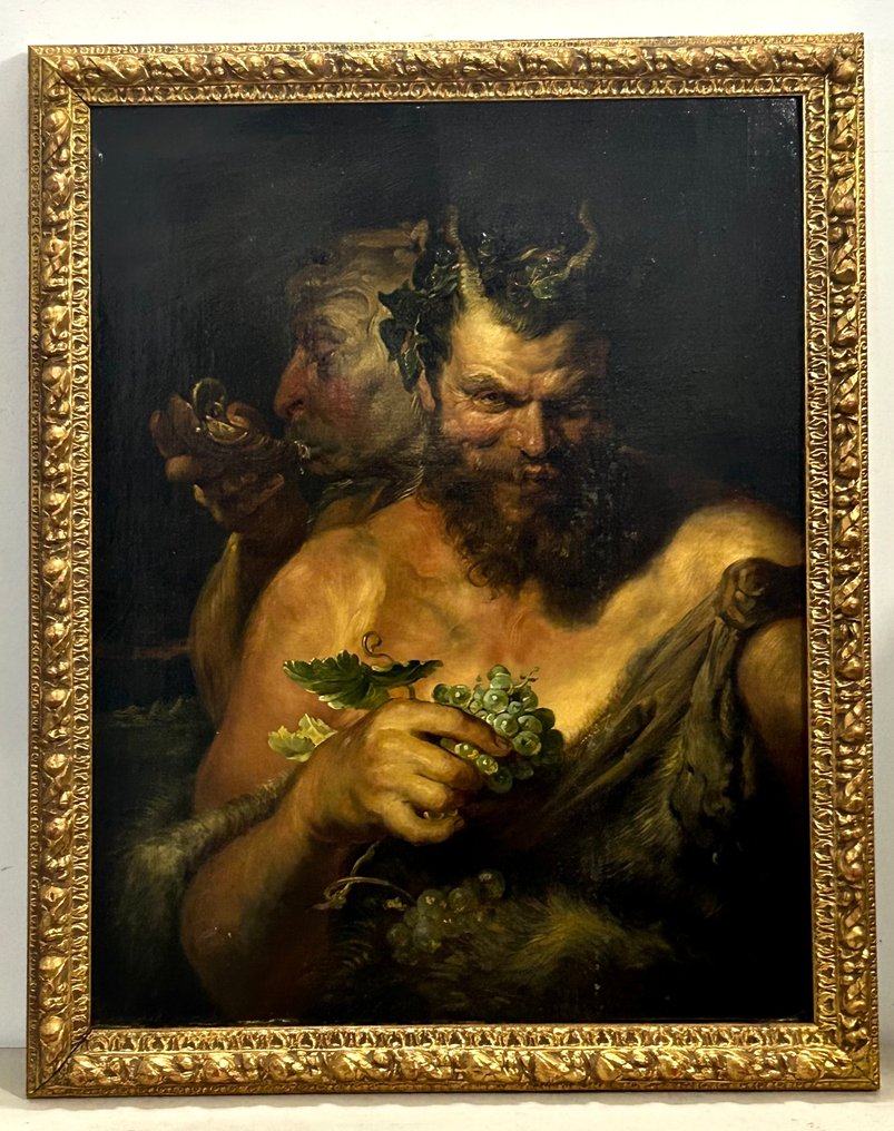 Peter Paul Rubens (1577–1640), ambito di - I due satiri #3.2