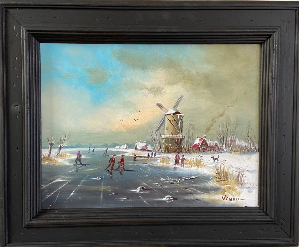 H Poeder (1964) - Winterlandschap #2.1