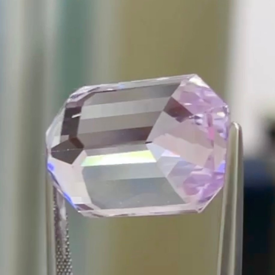 χωρίς τιμή ασφαλείας Μωβ Κουνζίτης  - 47.59 ct - Διεθνής Ένωση Έγχρωμων Πολύτιμων Λίθων (ICA GemLab) - Φυσική spodumene #4.3