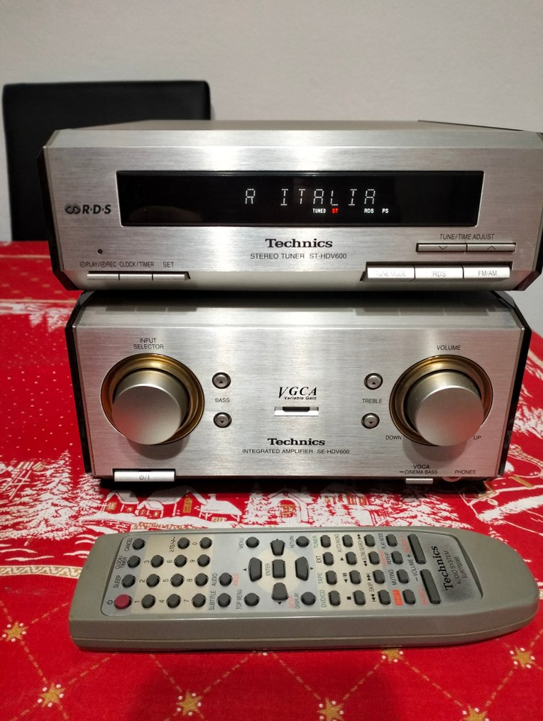 Technics - SE-HDV600 (vahvistin) / ST-HDV600 (radio) Puolijohdevahvistin - Useita malleja #1.0