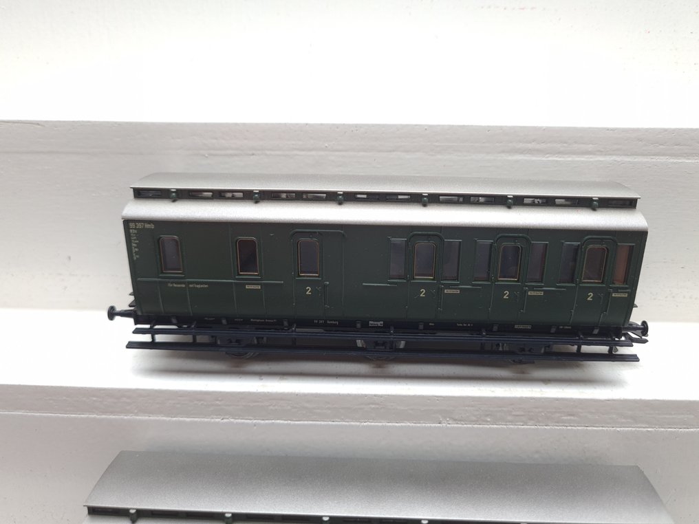 Märklin H0 - 4200/4202/4203 - Pienoisjunaradan matkustajavaunu (3) - 3x Coupérijtuigen - DB #3.2